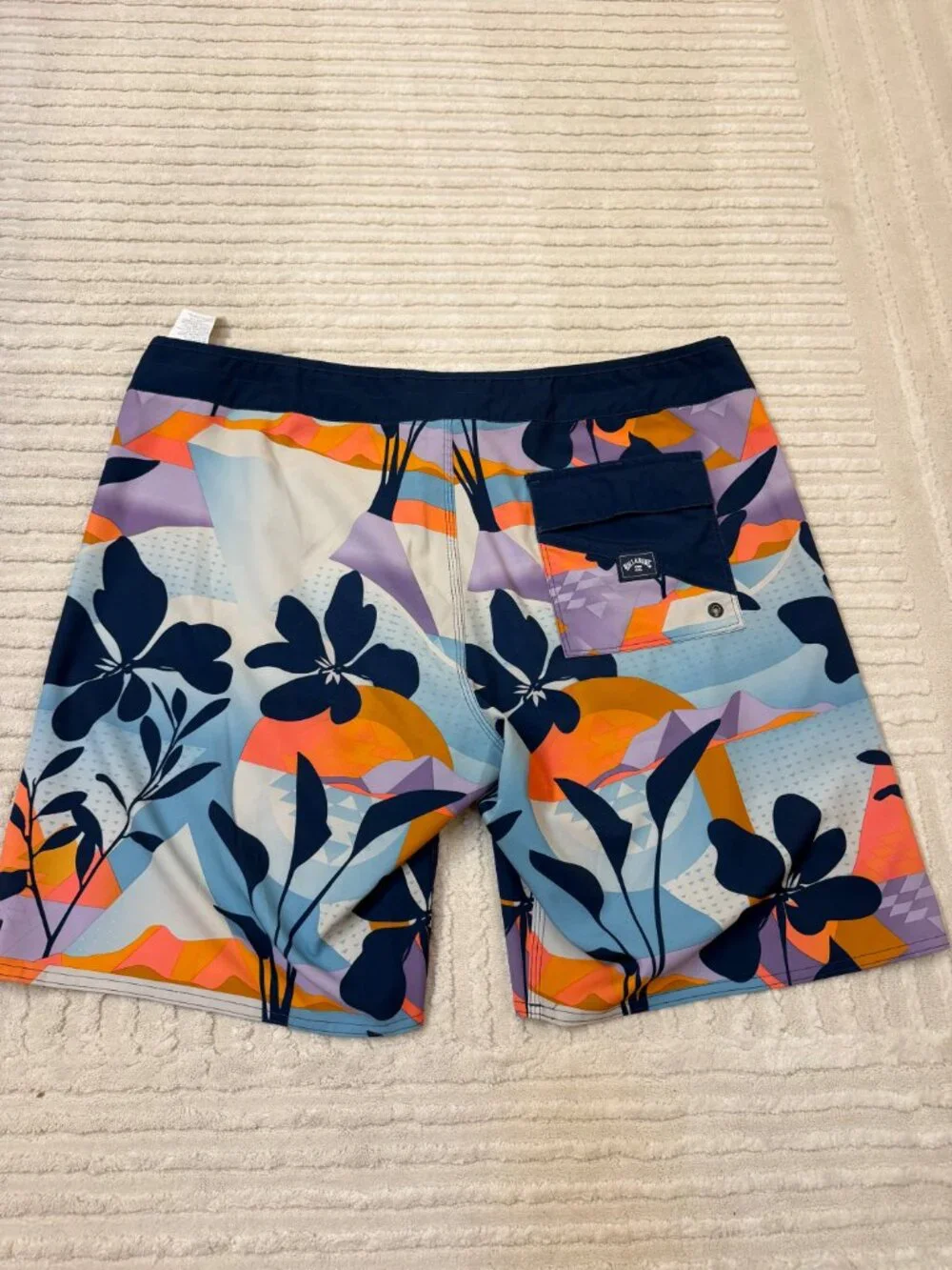 Billabong Men's Floral Board Shorts Swim Trunks Size 38